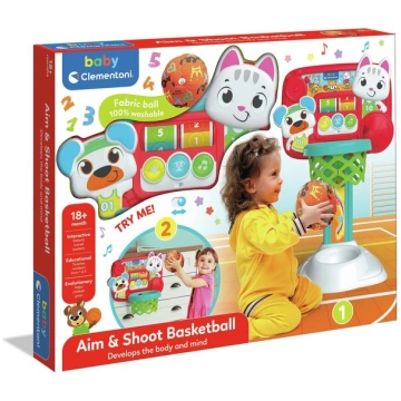 Interaktīvais basketbola grozs Baby Clementoni, 3 