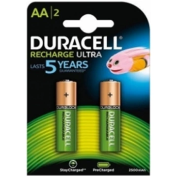 Duracell HR6 AA Batteries - 2 Pack 5000394056978