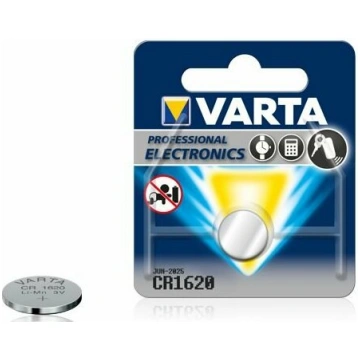 CR1620 baterijas Varta litija 6620 iepakojumā 1 gb