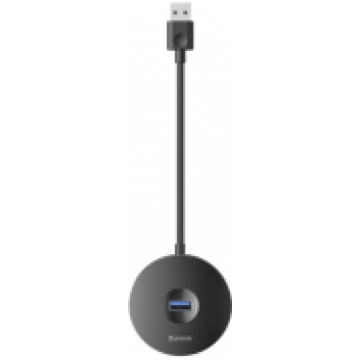 Baseus round box HUB adapteris/sadalītājs/centrmez