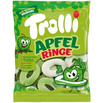 TROLLI ābolu želejas konfektes 150g