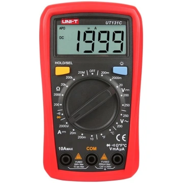 Multimetrs UT131C CATII ar temperatūras mērīšanu, 