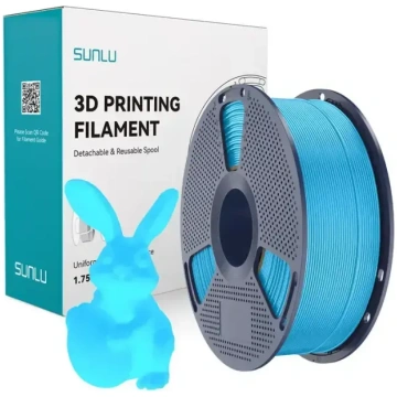 Sunlu PLA Glow In The Dark kvēldiegs – zils