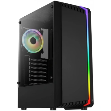 PC korpuss AEROCOOL Bionic Midi Tower — ATX, rūdīt