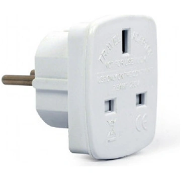 POWER ADAPTER AC UK TO EU/A-AC-UKEU-001 GEMBIRD | 