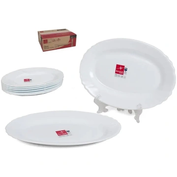 Bormioli Rocco ovāls šķīvis 22 cm
