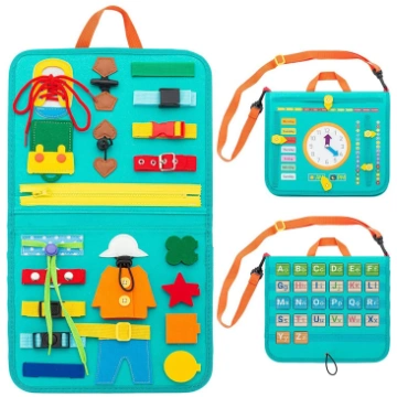 Montessori Playthings Busy Board Sensory Activity 