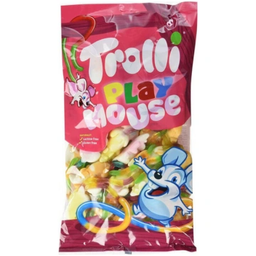 Košļājamas konfektes Playmouse Trolli, 1000g