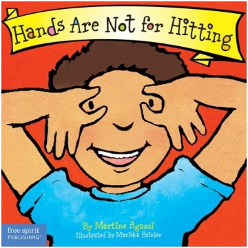 Hands Are Not for Hitting Board Book Free Spirit P