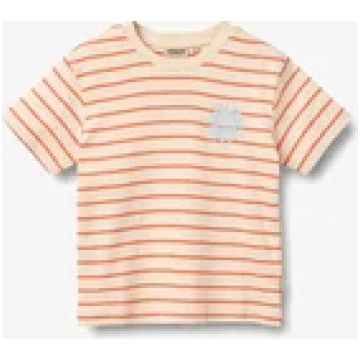 JAY - Apdrukāts T-krekls - orange stripe