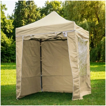 Pop Up Saliekamā nojume 2x2 m, ar sienām, Bēša, H 