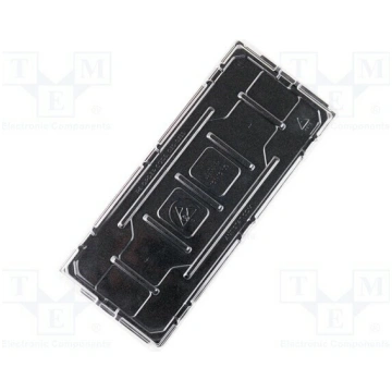 Container: box; with foam lining; ESD; 135.9mm; 32