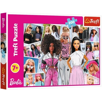 Puzzle 200 elements World of Barbie Trefl