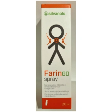 FarinGospray ar smiltsērkšķi un kliņģerīti, 20 ml 