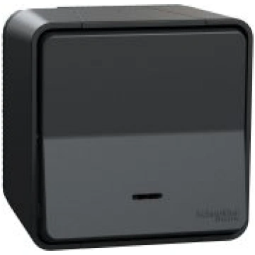 Switch, Mureva Styl, complete product, 1-pole 2-wa