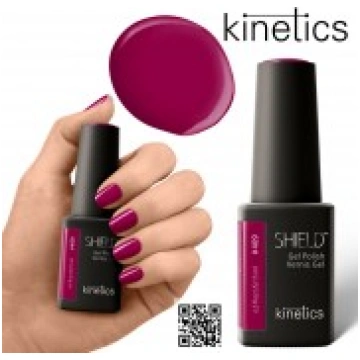 Kinetics Shield Gel Polish 15ml #409 Berries on Ic