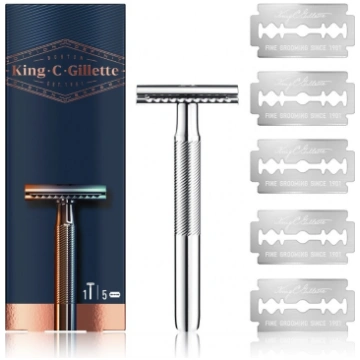 Gillette King Double Edge Safety Razor skuveklis v