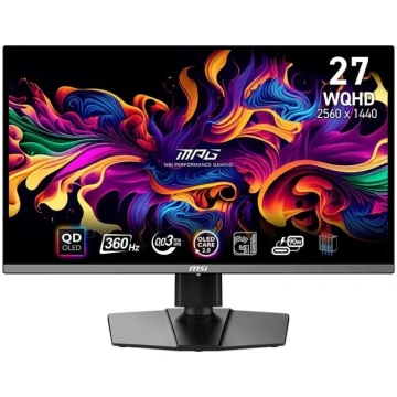 Monitors MSI MPG 271QRX, QD-OLED, 360 Hz, WQHD, 26