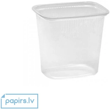 Salātu trauki, PP, 500ml, caurspīdīgi, 100 gab. EU