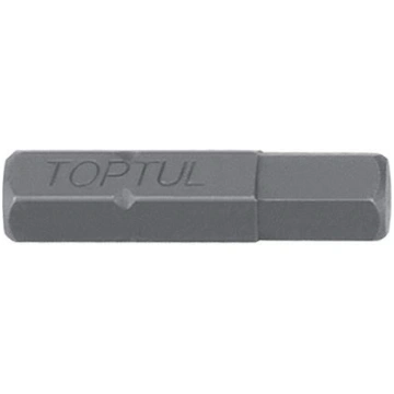 Uzgaļi - skrūvgriežiem (biti) HEX 1/4" TOPTUL