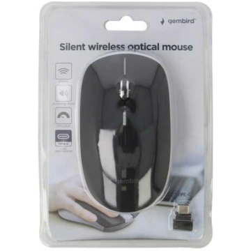 Wireless optical mouse with receiver USB-C | MUSW-