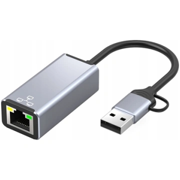 Karta sieciowa Bounn Adapter USB/TYPE C Ethernet 1