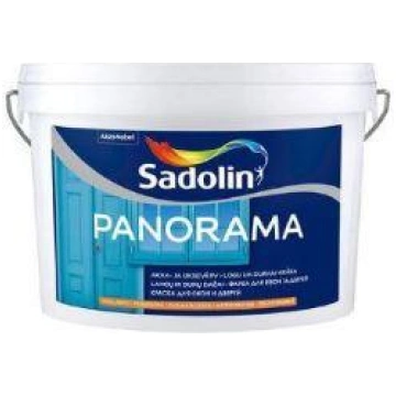 Sadolin Panorama Pusspīdīga ūdens bāzes krāsa, log