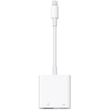 Apple Lightning to USB 3 Camera Adapter , White