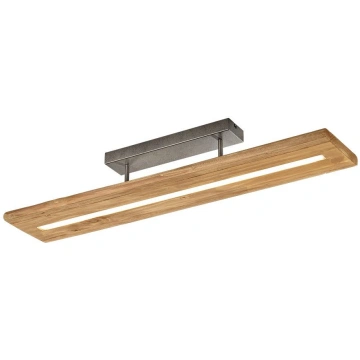 Trio Brad LED griestu lampa wood 623710130 4017807