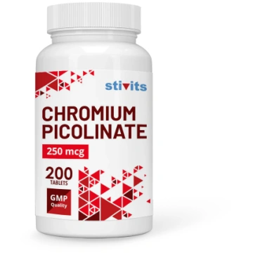 Hroma Pikolināts 250 mcg, 200 tabletes Stivits