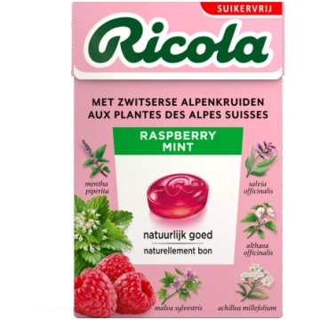 RICOLA Raspberry ledenes, 50 g