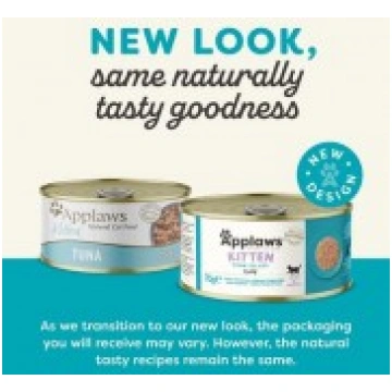 Applaws Kitten Tuna in Jelly - konservi kaķēniem a
