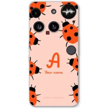Nothing Phone (3) Transparent Case - Ladybugs Mono