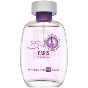 Mandarina Duck Ladies Let's Travel To Paris T