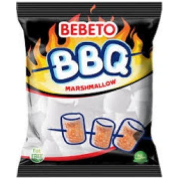 BEBETO BBQ Mashmallow vaniļas garšas zefīri Polija