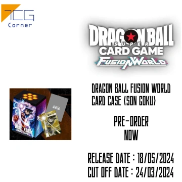 Dragon Ball Fusion World Card Case -Son Goku- Pre-