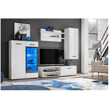 Sekcija LAUREN MINI BIALY POLYSK FURNIVAL MEBLE