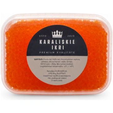 Foreļu ikri, 250g