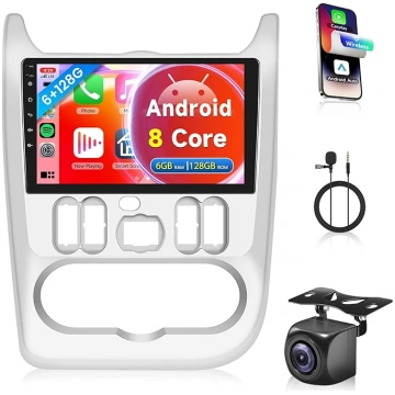 6G + 128G 8 kodolu bezvadu Carplay Android auto ra