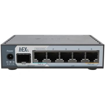 MIKROTIK NET ROUTER/SWITCH 5PORT 1000M/HEX S E60IU