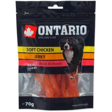 Ontario Soft Chicken Jerky mīksts gardums suņiem a