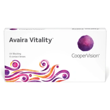 Avaira Vitality® mēneša kontaktlēcas (6 lēcas)