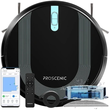 Proscenic 850T bezvadu robotu putekļsūcējs, vadāms