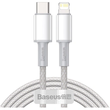 USB-C to Lightning Baseus High Density Braided Cab