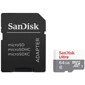 Atmiņas karte SanDisk, 64 GB, 100 Mb/s