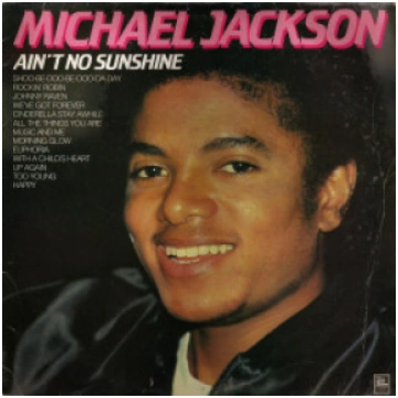 Michael Jackson - Ain't No Sunshine, LP, vini