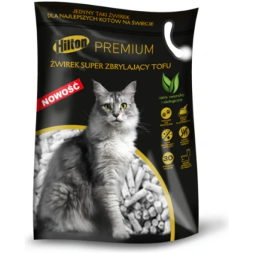 Hilton Premium Kaķu Tofu smiltis, 2.5kg