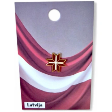 Suvenīrs-piepraude BS 2x2cm Auseklis