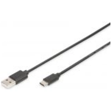 Digitus USB Type-C connection cable, type USB-A US