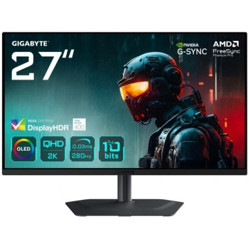 MONITOR GIGABYTE OLED 27” MO27Q2A 280Hz